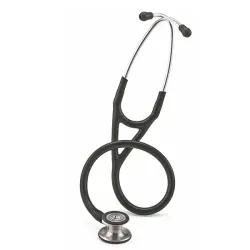 Origineel Littmann Cardiologie IV Stethoskop Kleur buisje: zwart, borststuk: Black-Edition, aansluiting buisje: blauw, oorhaak: zwart